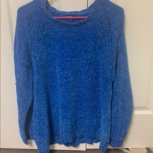 Plus size blue sweater 2x